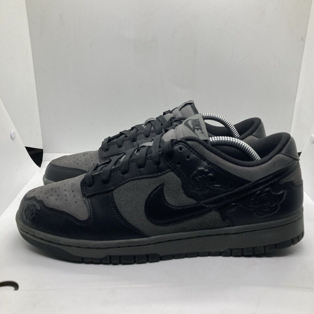 Nike Dunk Low Black Roses womens 11 Shoes Sneakers HF1986 001